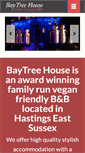 Mobile Screenshot of baytreeveganhotel.co.uk